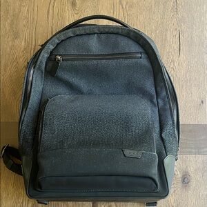 Tumi Black and Gray Men's Backpack- LIKE NEW